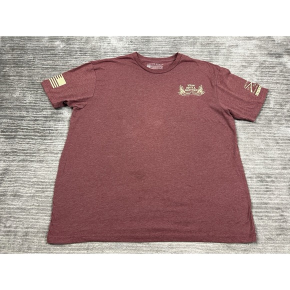 Grunt‎ Style Shirt Mens 3XL Red Short Sleeve Graphic This We'll Defend - Picture 1 of 11